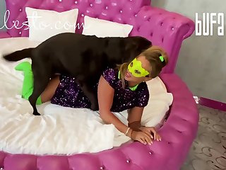 Lady Zoe Dog Porn